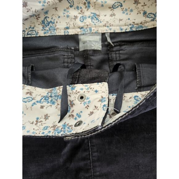 Athleta Womens Ridge Corduroy Snap Stretch Cotton Blend Mini Skirt Women’s 10 - Picture 5 of 9